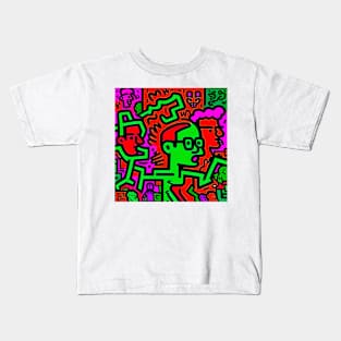 Cute Abstrac Doodle 4 Kids T-Shirt